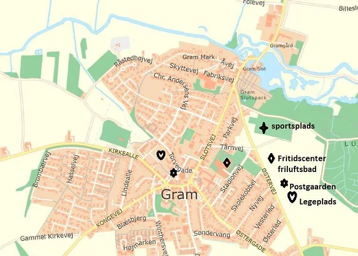 Appartement Postgaarden-gram Gram